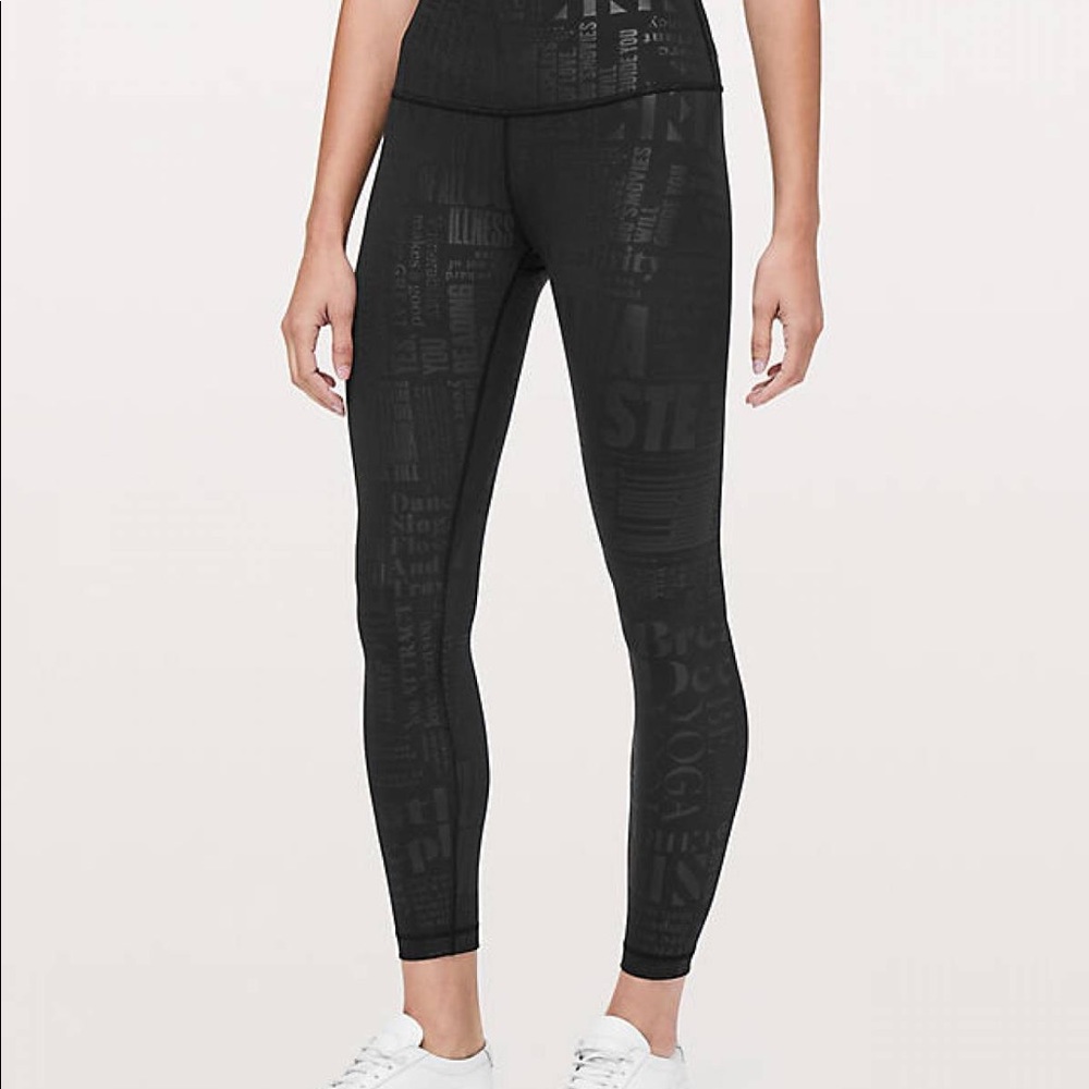 Lululemon 20Y Wunder Under High Rise 7/8